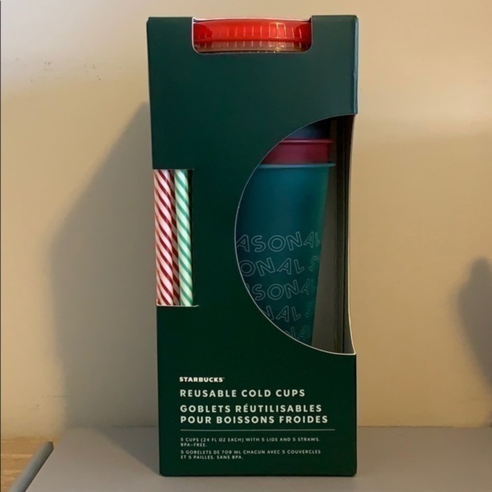 COPY - Limited Holiday Starbucks Reusable cups
